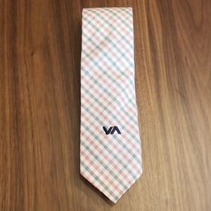 RVCA Skinny Plaid Tie